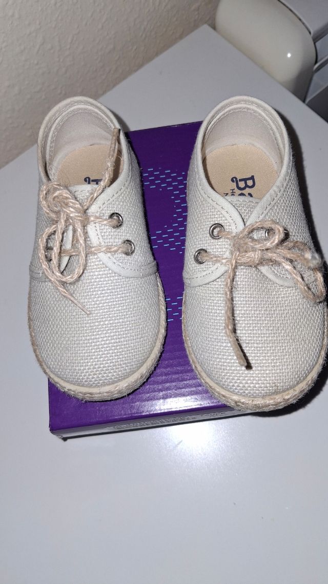Alpargatas niño talla 21