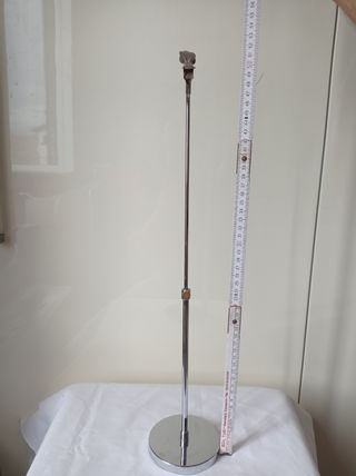 Espositore in acciaio con pinza