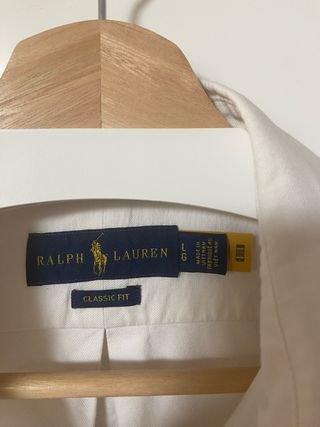 Camisa Polo Ralph Lauren Blanca
