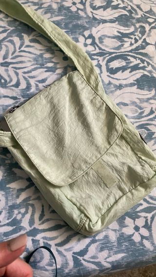 Borsello Kipling unisex verde chiaro acquamarina 