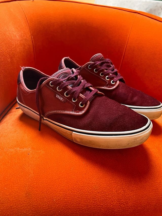 Zapatillas Vans Talla 43 Rojas