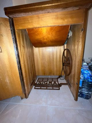 Máquina de coser Sigma años 50