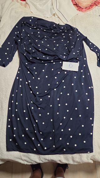Conjunto: Chaqueta y Vestido Lunares