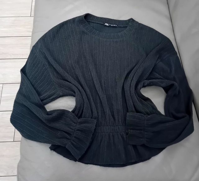 Maglioncino donna Zara nero