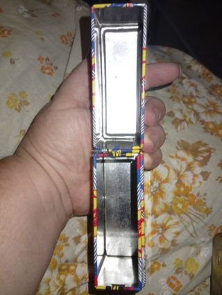 Pitillera con diseño artístico