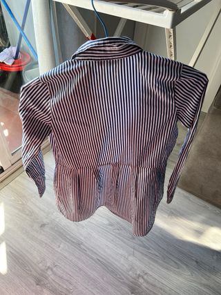Camisa rallas niña tiffosi talla 9/10