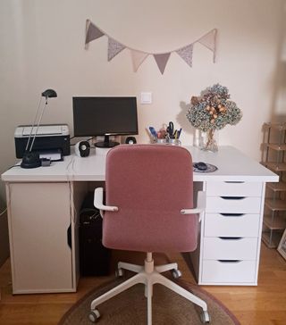 Escritorio Blanco IKEA LAGKAPTEN.