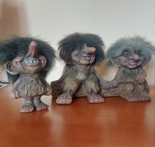 Figuras de trolls de colección