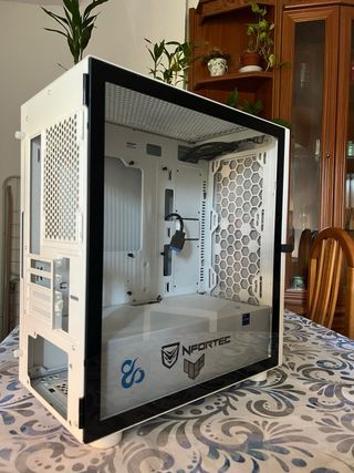 Caja PC Nfortec Blanca, Mini ATX