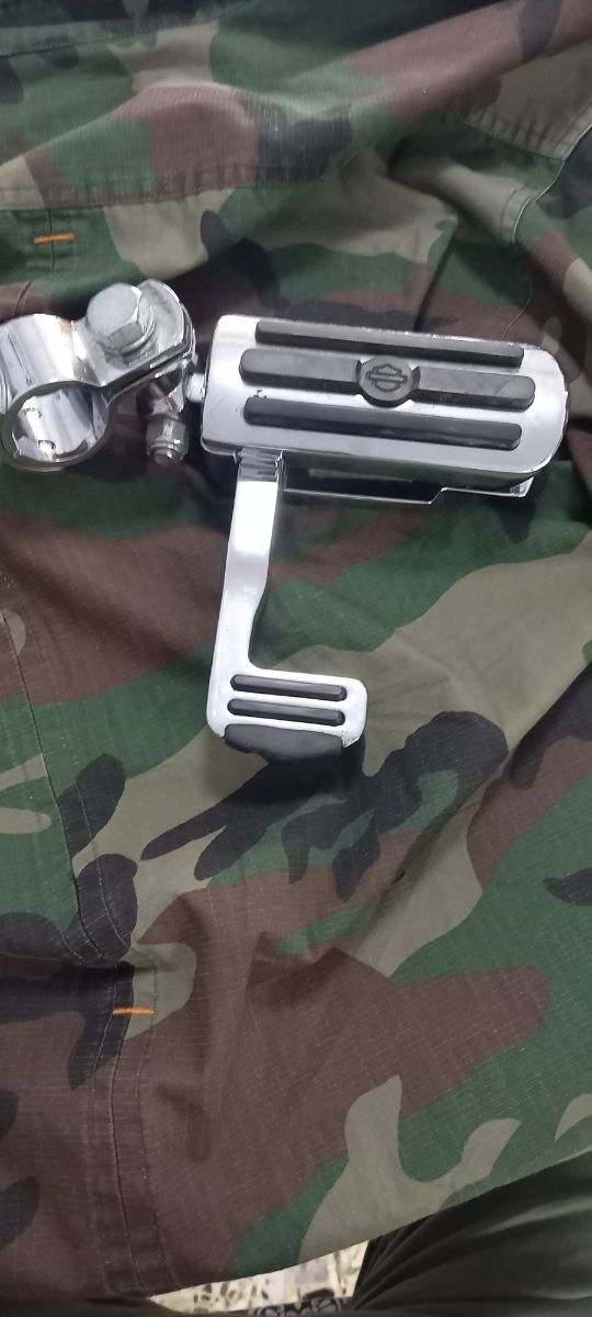 Pedane Harley-Davidson Cromate. eccezionali