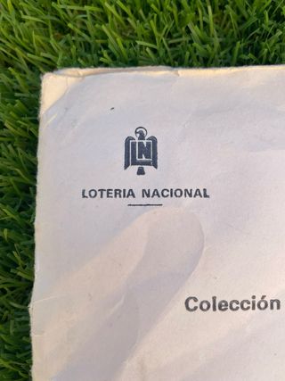 RARO 1974 Lote Colección Postales Lotería Nacional