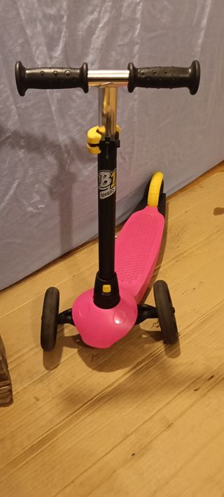 Patin infantil Patinete 3 Ruedas Rosa Oxelo
