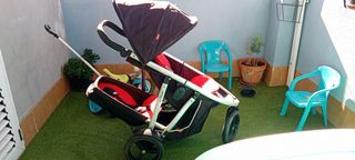 Trolley doppio Phil&Teds Vibe, borse invernali incl.