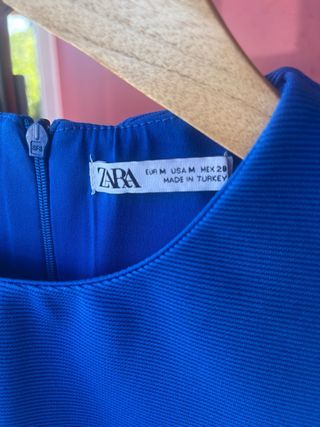 Top Zara Azulón Talla M