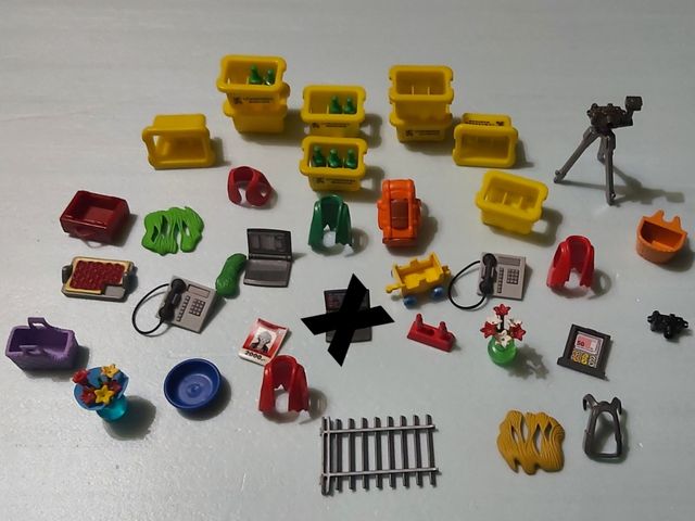 Lote Playmobil Accesorios Varios