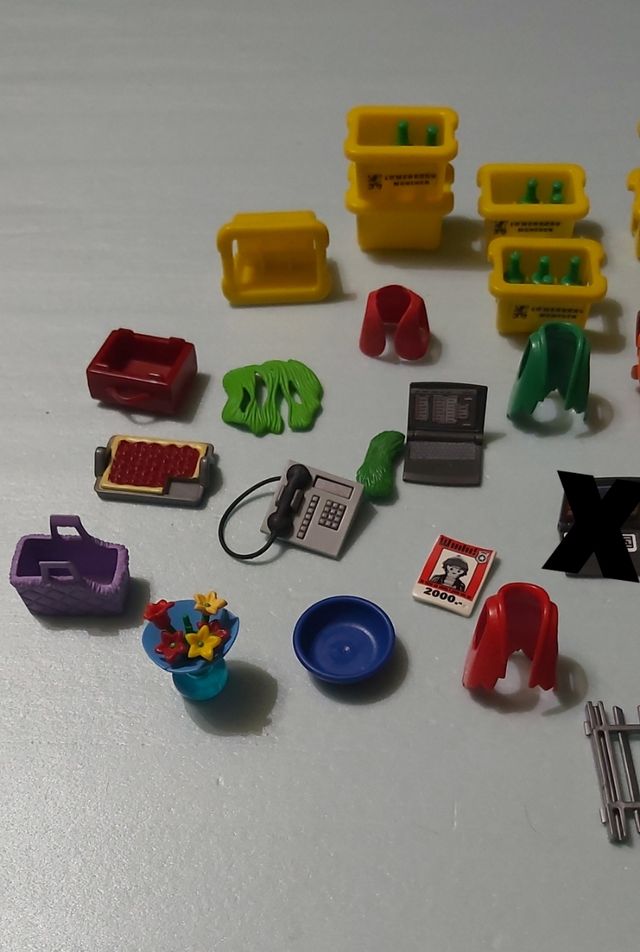 Lote Playmobil Accesorios Varios
