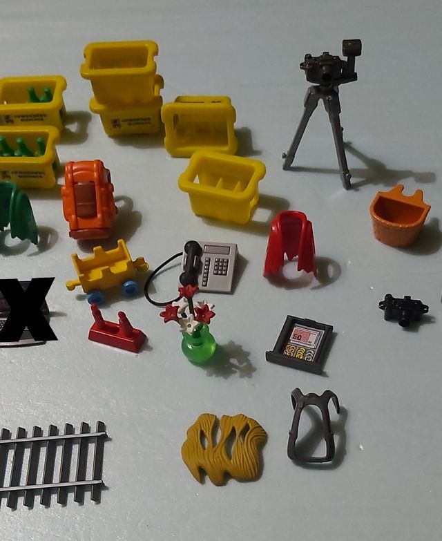 Lote Playmobil Accesorios Varios