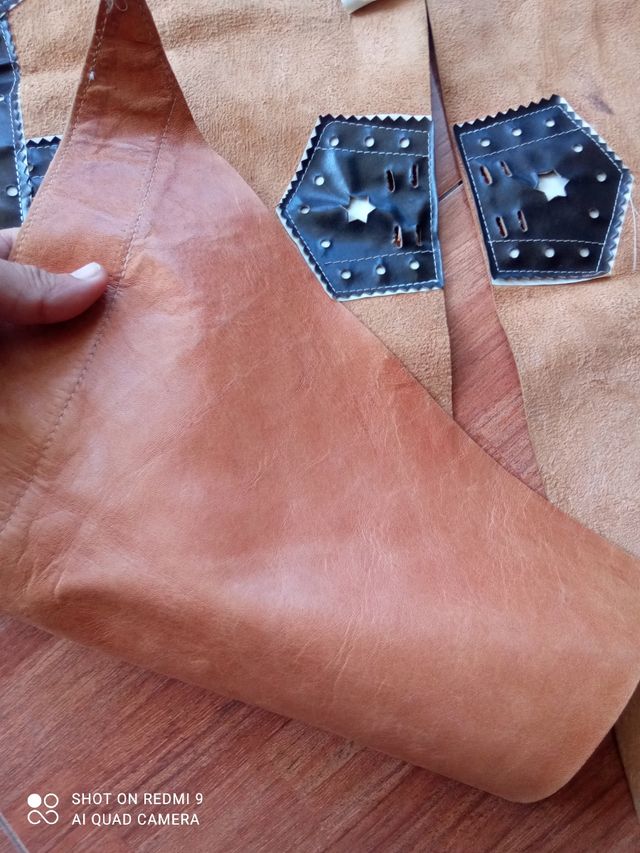 Zahones de cuero para adulto