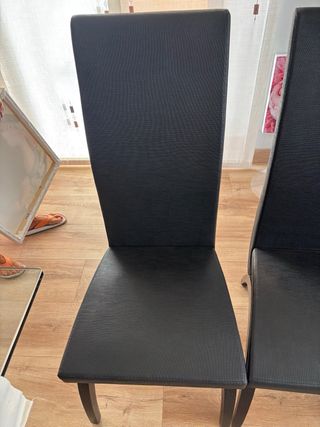 Juego de 4 sillas de salón