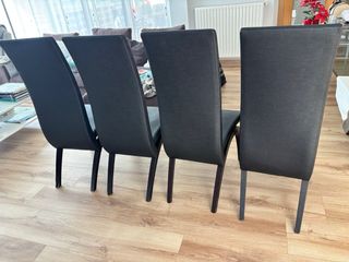 Juego de 4 sillas de salón