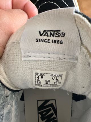 Botas Vans de plataforma negras