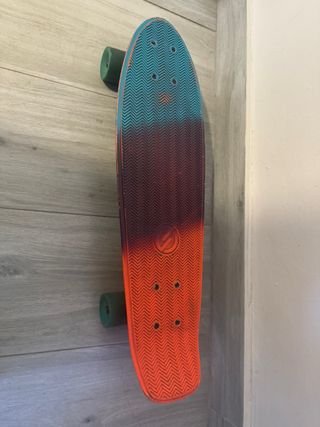 Skate Penny Board  Naranja/Azul
