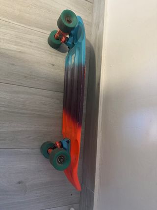 Skate Penny Board  Naranja/Azul