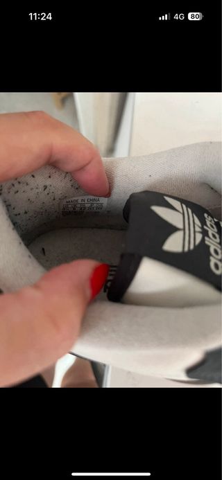 Scarpe Adidas uomo grigie e bianche
