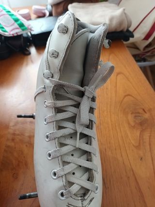 Patines de 4 ruedas blancos,patinaje artistico