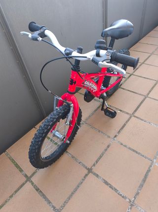 Bicicleta BH California Roja infantil. Poco uso.