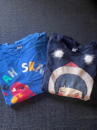 Set 2 maglie Tuc Tuc bambina 7 anni