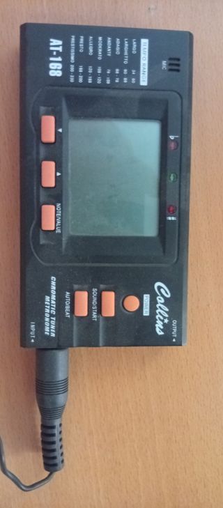 Afinador Collins AT-168 Cromático Metrónomo