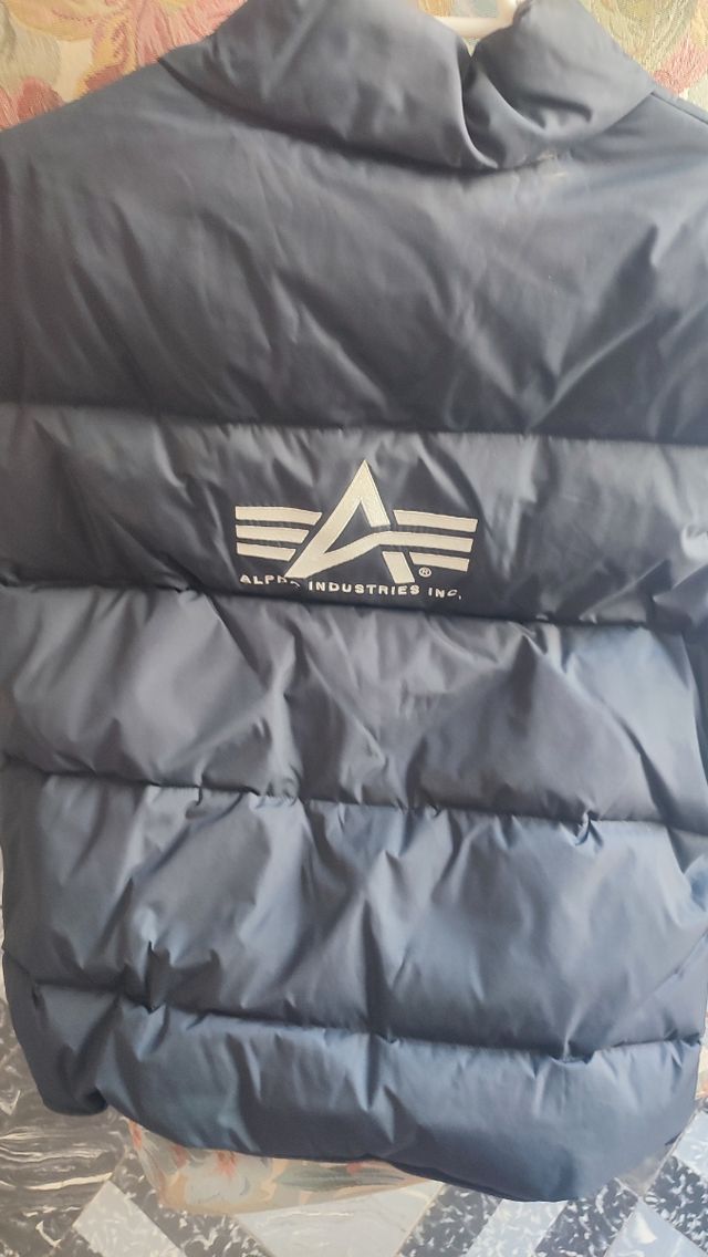 Chaleco Alpha Industries azul Original !!