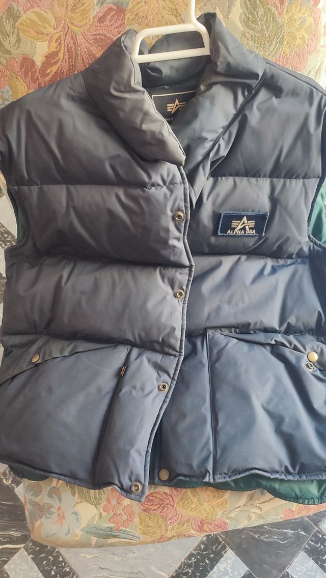 Chaleco Alpha Industries azul Original !!