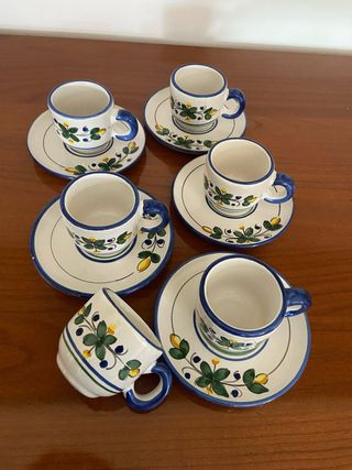 Tazze caffè Vietri ceramica