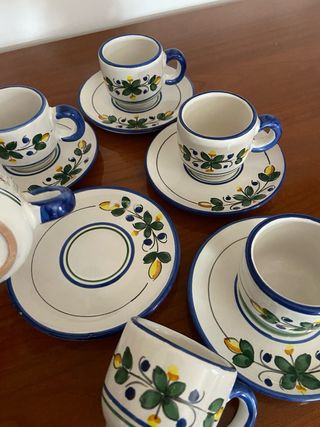Tazze caffè Vietri ceramica