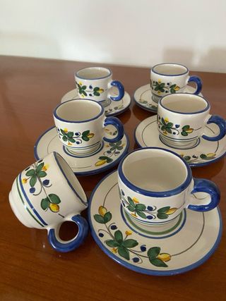 Tazze caffè Vietri ceramica