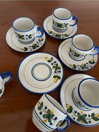 Tazze caffè Vietri ceramica