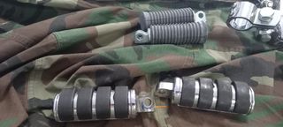 Pedane Cromate Harley-Davidson