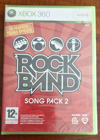 🇪🇦 Rock Band Song Pack 2 Xbox 360 PRECINTADO