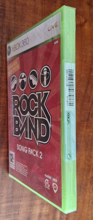 🇪🇦 Rock Band Song Pack 2 Xbox 360 PRECINTADO