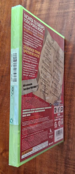 🇪🇦 Rock Band Song Pack 2 Xbox 360 PRECINTADO