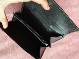 Cartera Piel LB Vintage Marrón Negro