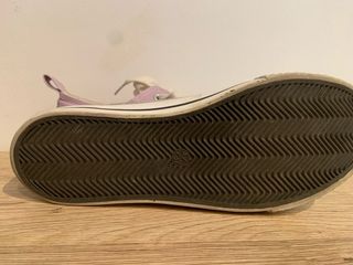 Zapatillas Converse Moradas Talla 37. 