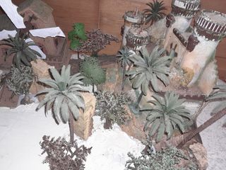 Figuras de Belén de barro