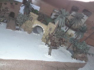 Figuras de Belén de barro
