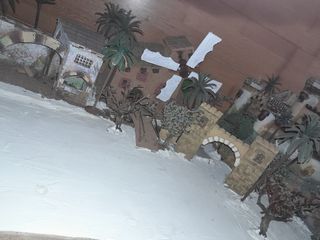 Figuras de Belén de barro