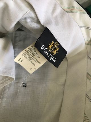 Traje completo Emidio Tucci El Corte Inglés NUEVO