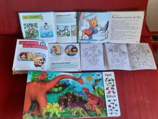 Libros infantiles 4 títulos,  más 2 para colorear