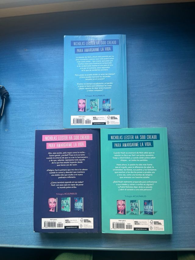 Culpa mía / My Fault (CULPABLES)